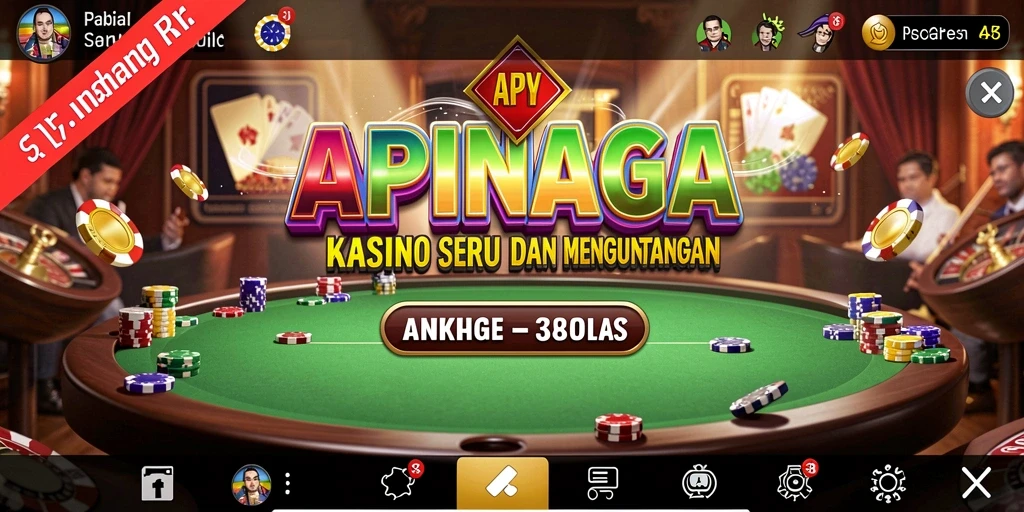 Gameplay mendebarkan di APINAGA dengan grafis yang menawan.