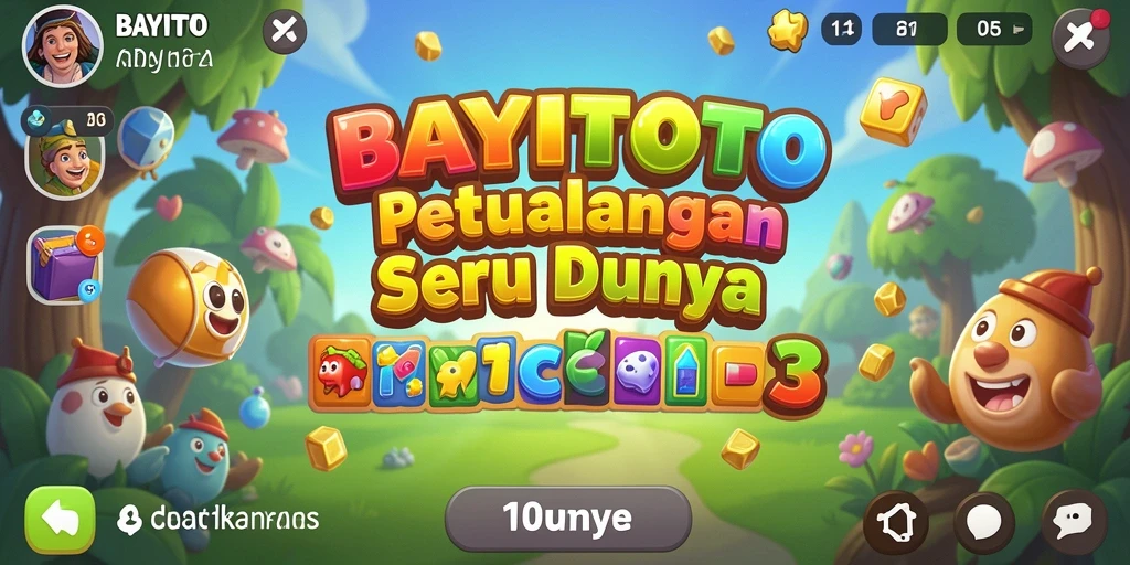 Gameplay seru BAYITOTO dalam genre Match-3 penuh warna.