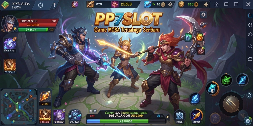 Tampilan utama gameplay PP7SLOT yang memikat dan seru.